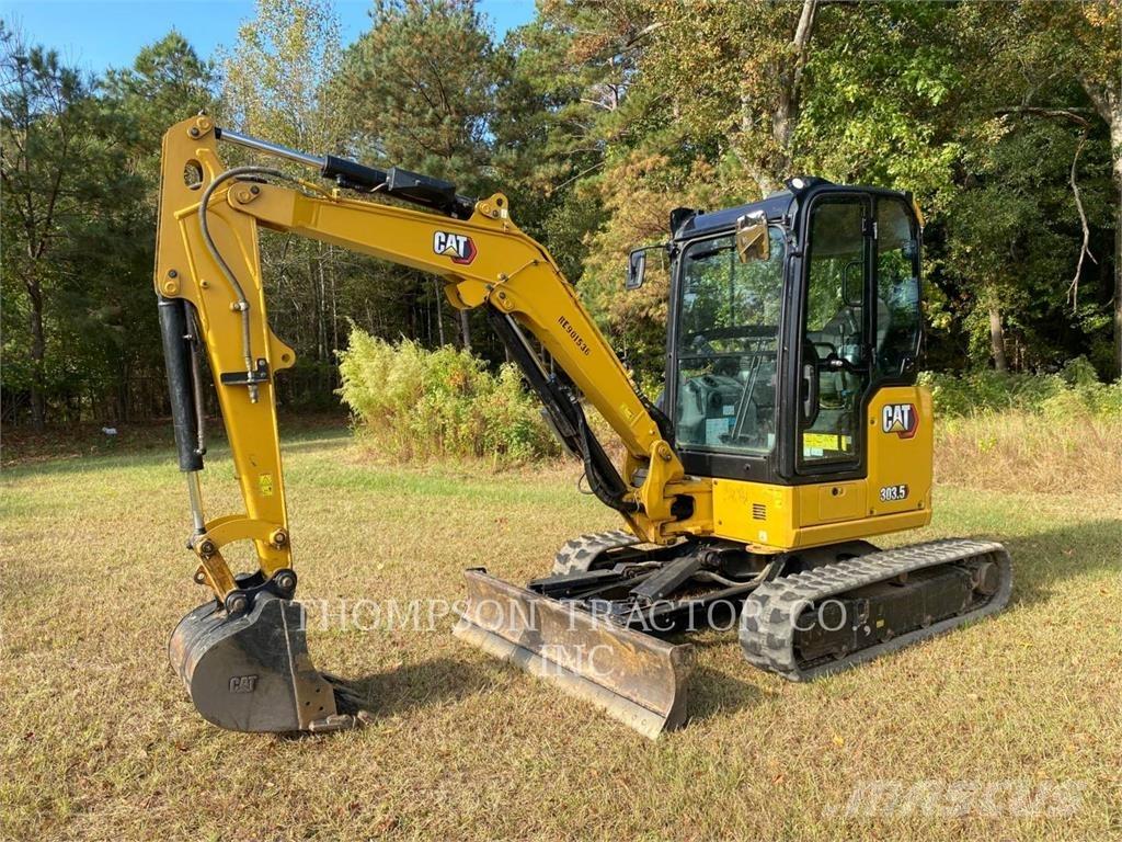 CAT 303.5CR Pásové rýpadlá