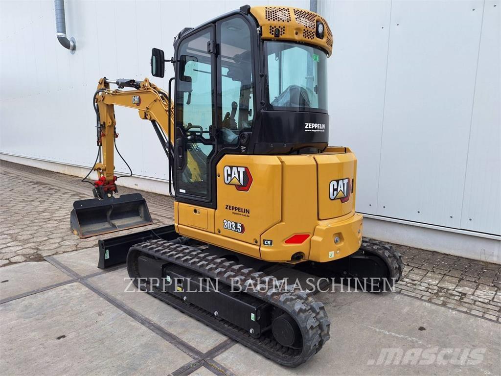 CAT 303.5CR-07 Pásové rýpadlá