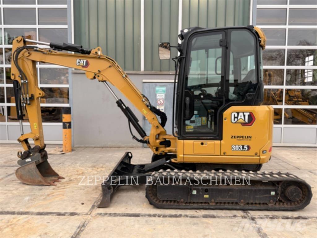 CAT 303.5CR-07 Pásové rýpadlá