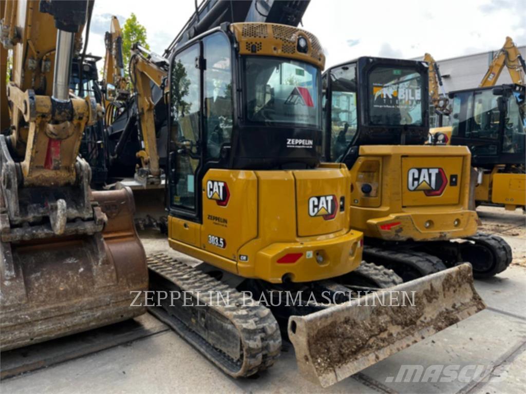 CAT 303.5CR-07 Pásové rýpadlá