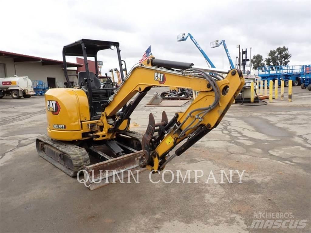 CAT 303.5E2 Pásové rýpadlá
