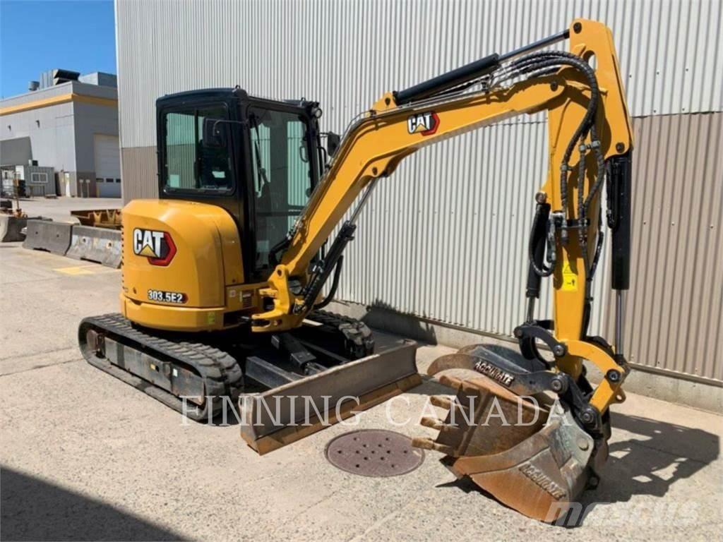 CAT 303.5E2 CR Pásové rýpadlá