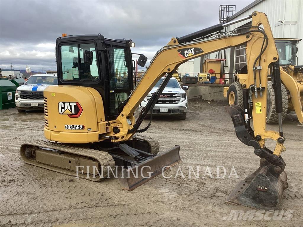 CAT 303.5E2 CR Pásové rýpadlá