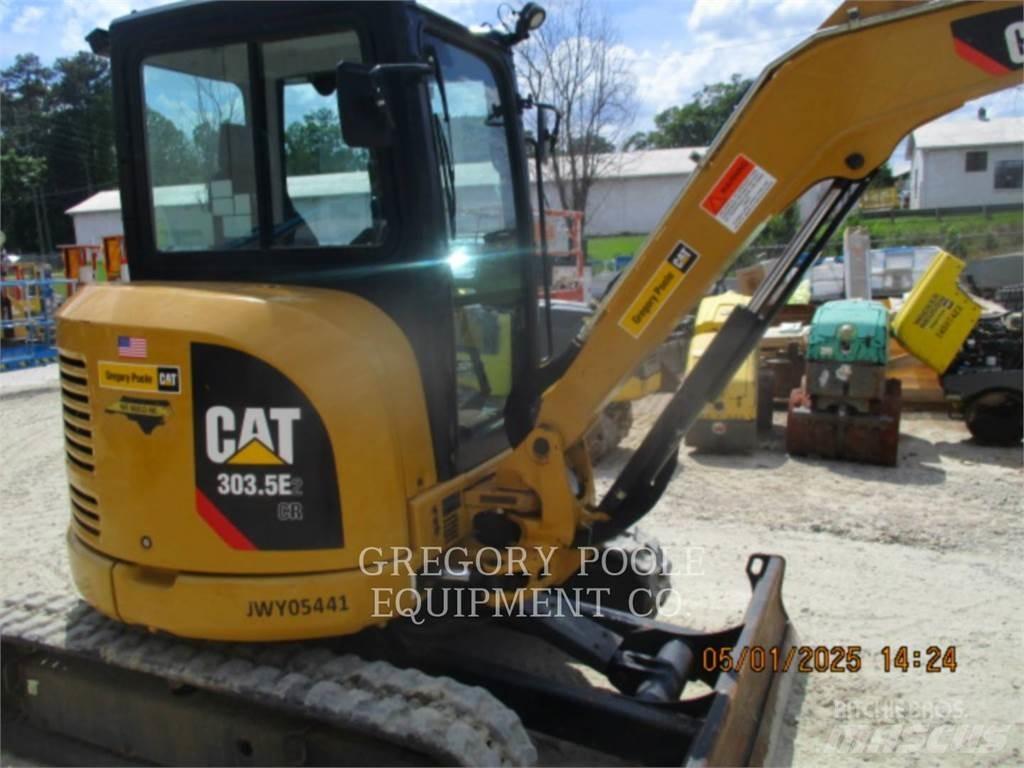 CAT 303.5E2CR Pásové rýpadlá