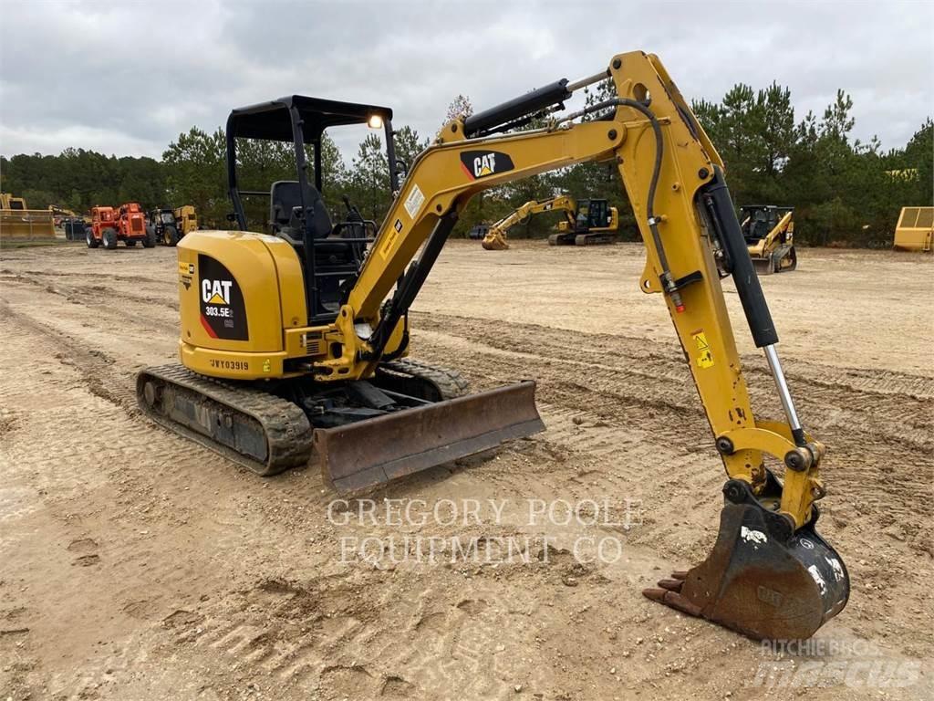 CAT 303.5E2CR Pásové rýpadlá