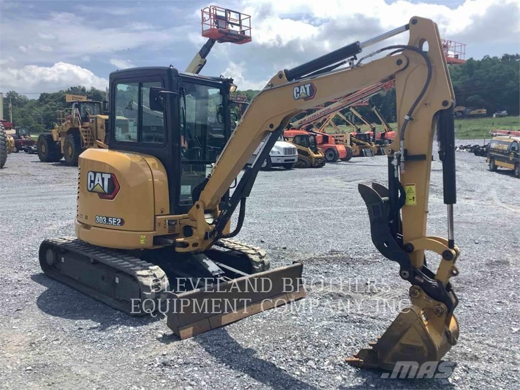 CAT 303.5E2CR Pásové rýpadlá