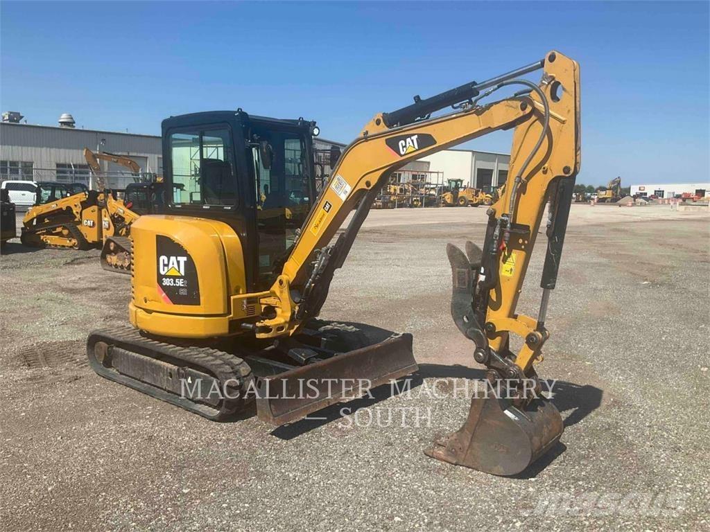 CAT 303.5E2CR Pásové rýpadlá