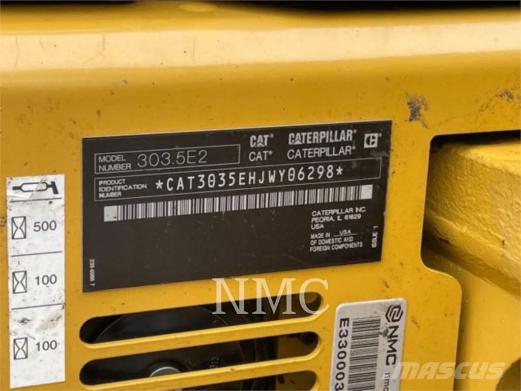 CAT 303.5ECR Pásové rýpadlá