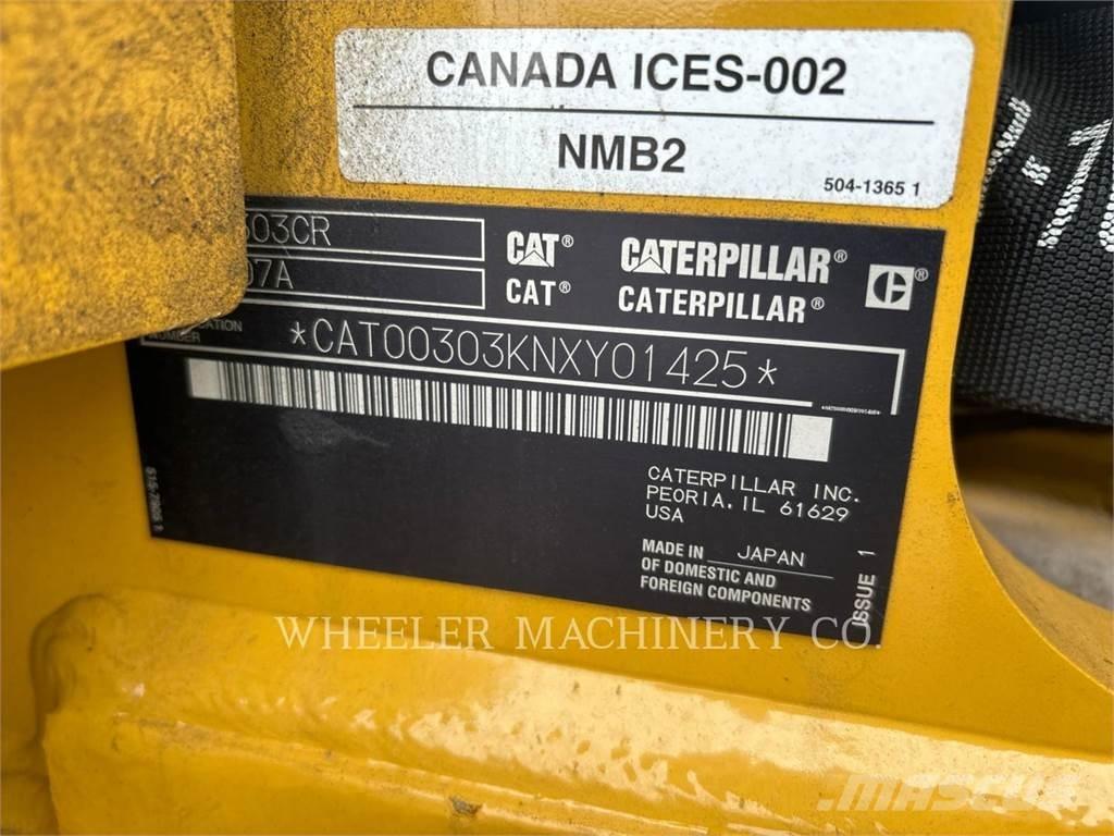 CAT 303 C3 Pásové rýpadlá