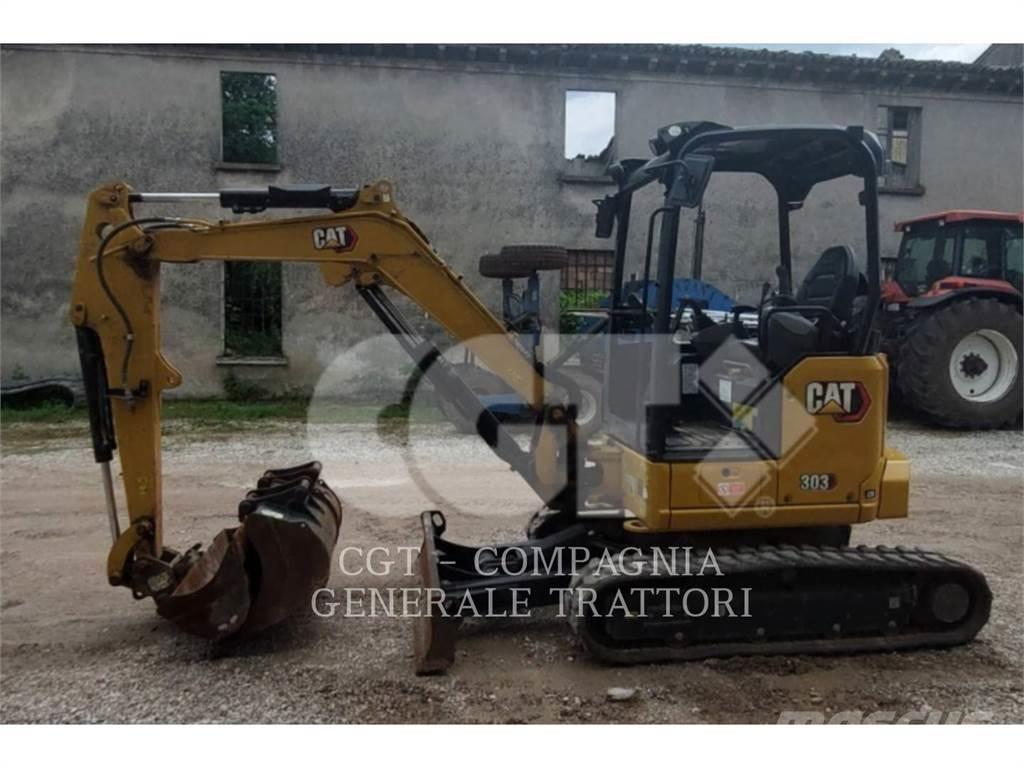 CAT 303 CR Pásové rýpadlá