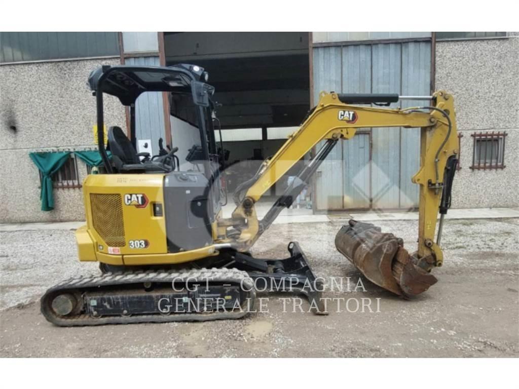 CAT 303 CR Pásové rýpadlá