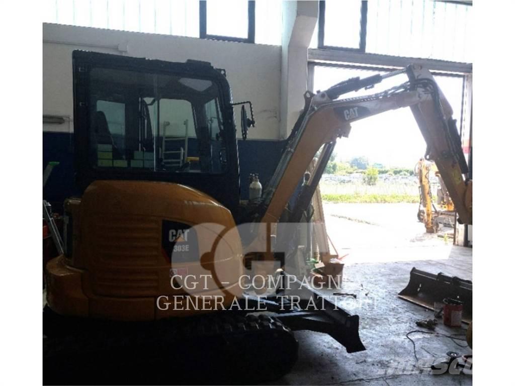 CAT 303 E CR Pásové rýpadlá