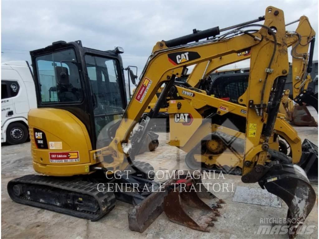 CAT 303 E CR Pásové rýpadlá