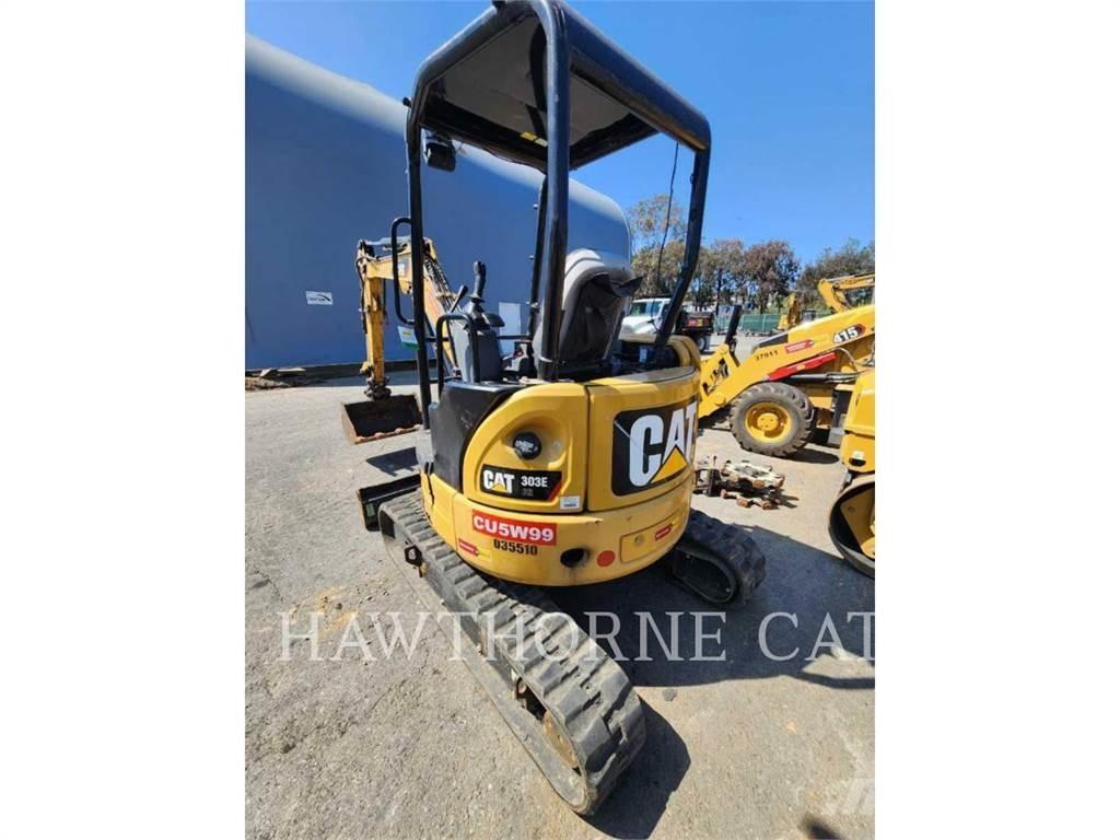 CAT 303E CR Pásové rýpadlá