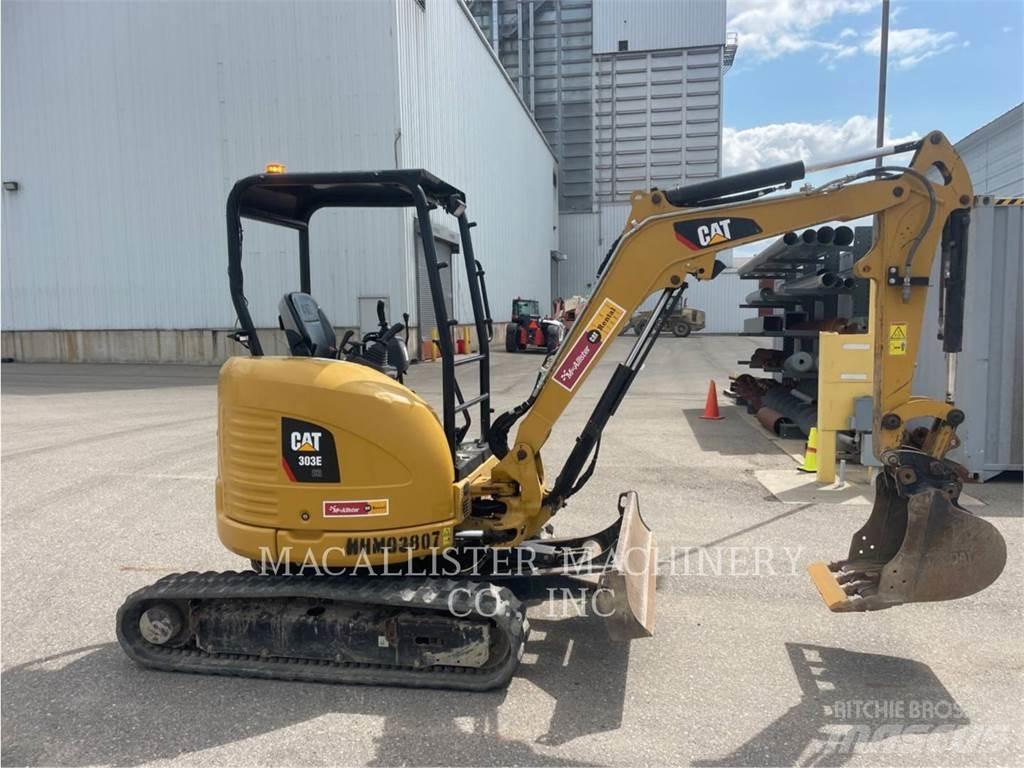 CAT 303ECR Pásové rýpadlá