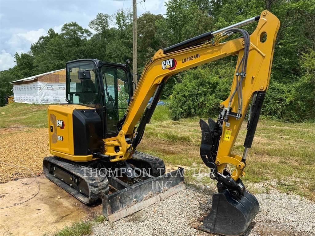 CAT 304 Pásové rýpadlá