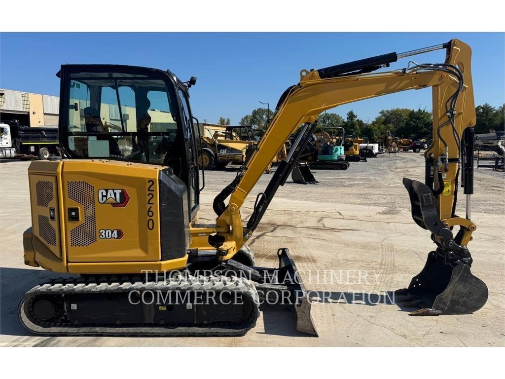 CAT 304 Pásové rýpadlá