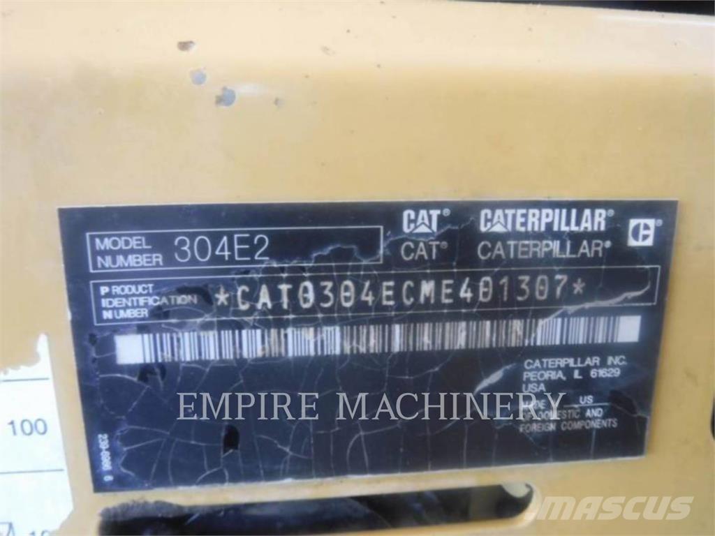 CAT 304E2 Pásové rýpadlá