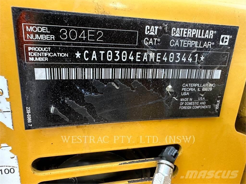 CAT 304E2CR Pásové rýpadlá