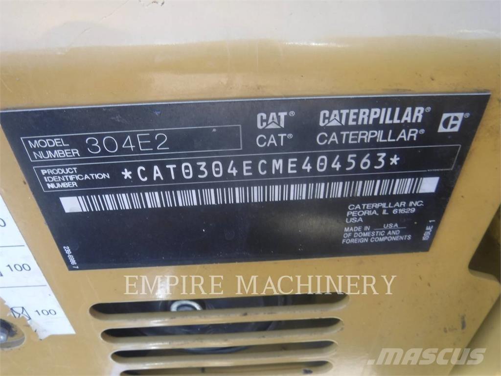 CAT 304E2CR Pásové rýpadlá