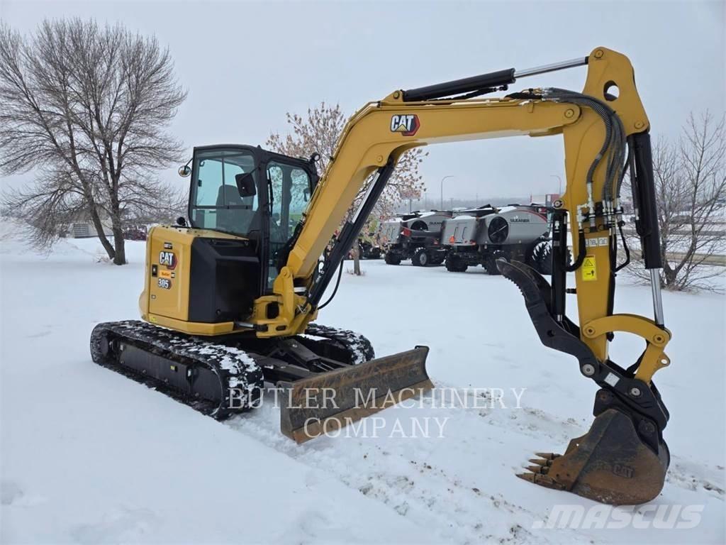 CAT 305-07A Pásové rýpadlá