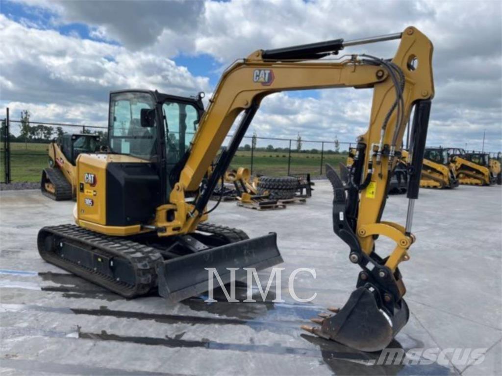 CAT 305-07CR Pásové rýpadlá