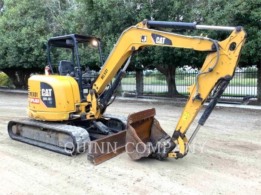 CAT 305.5E2 Pásové rýpadlá
