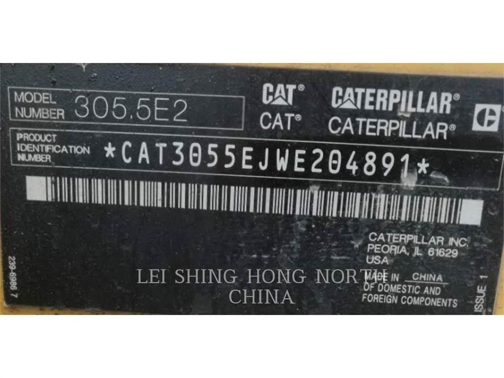 CAT 305.5E2 Pásové rýpadlá
