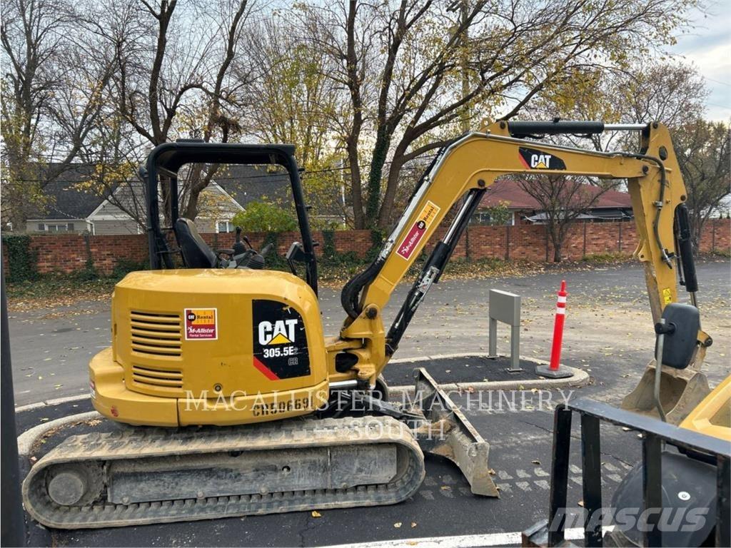 CAT 305.5E2CR Pásové rýpadlá