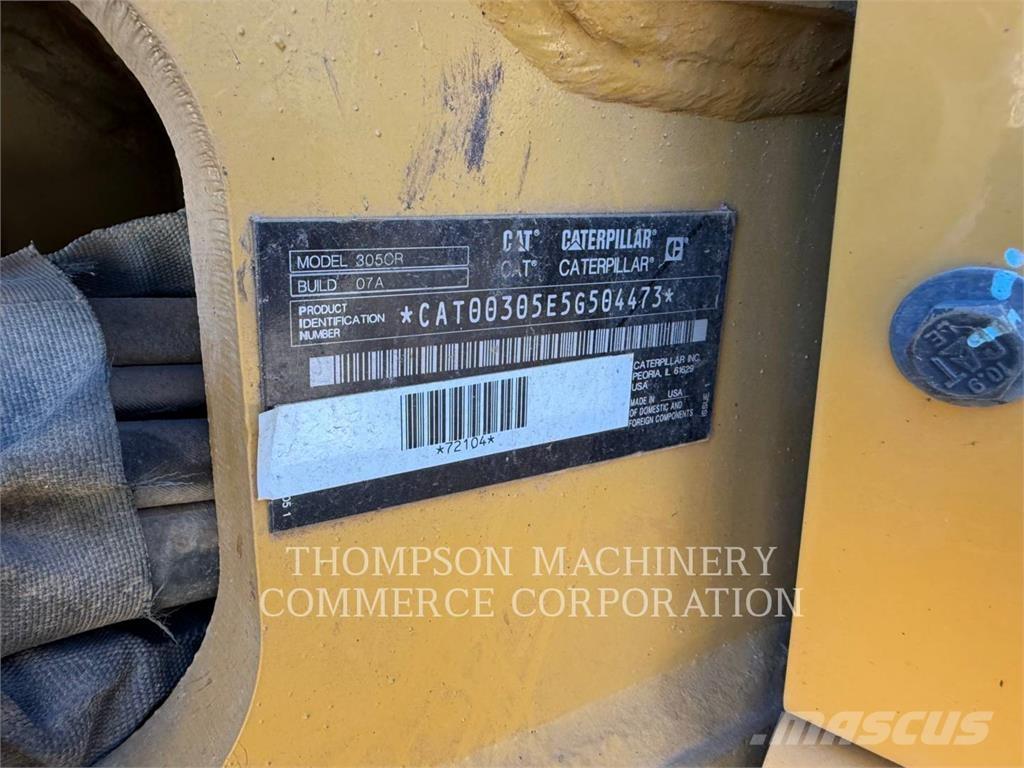CAT 30507CR Pásové rýpadlá
