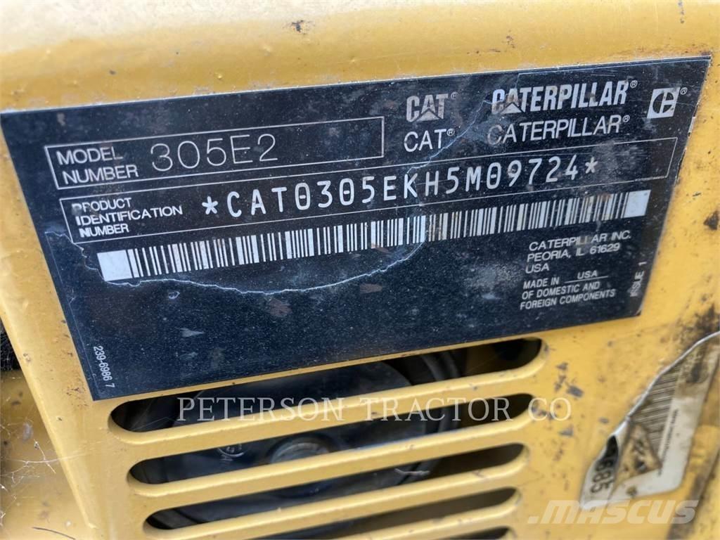 CAT 305E2 Pásové rýpadlá