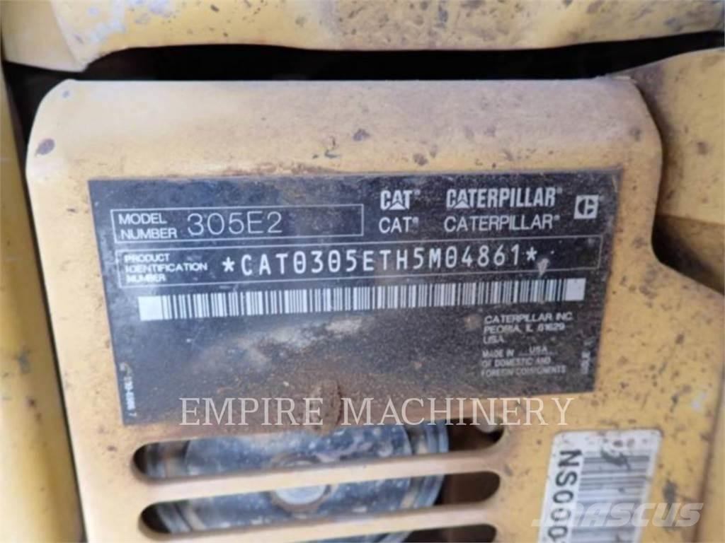 CAT 305E2 CR Pásové rýpadlá