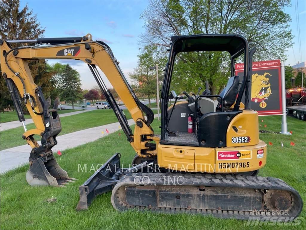 CAT 305E2CR Pásové rýpadlá