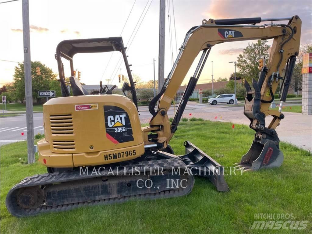 CAT 305E2CR Pásové rýpadlá