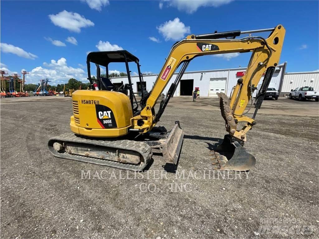 CAT 305E2CR Pásové rýpadlá