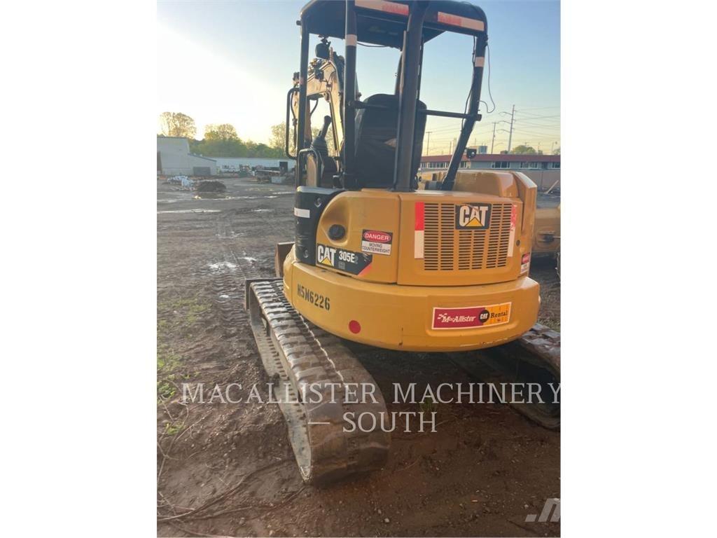CAT 305E2CR Pásové rýpadlá