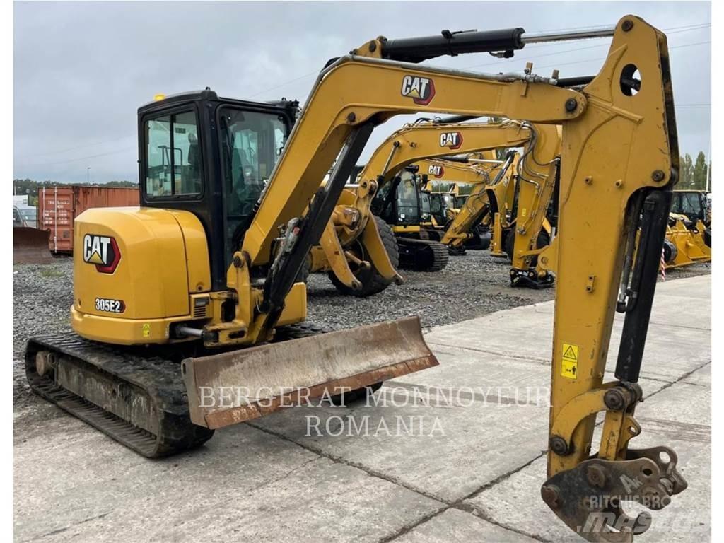 CAT 305E2CR Pásové rýpadlá
