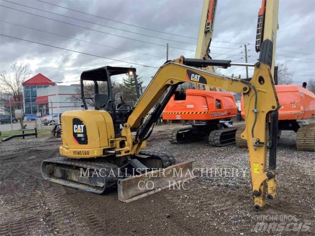 CAT 305E2CR Pásové rýpadlá