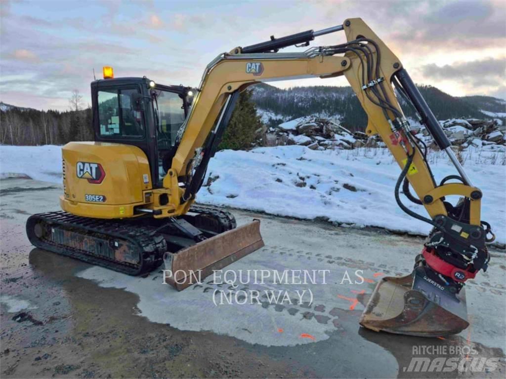 CAT 305E2CR Pásové rýpadlá