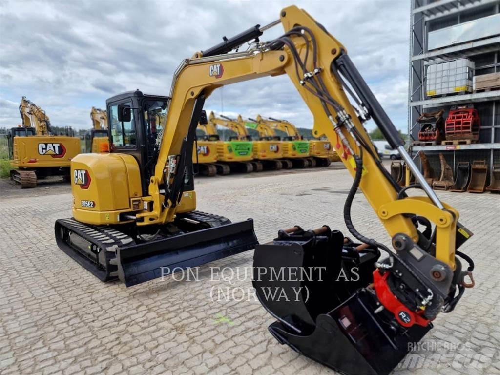 CAT 305E2CR Pásové rýpadlá