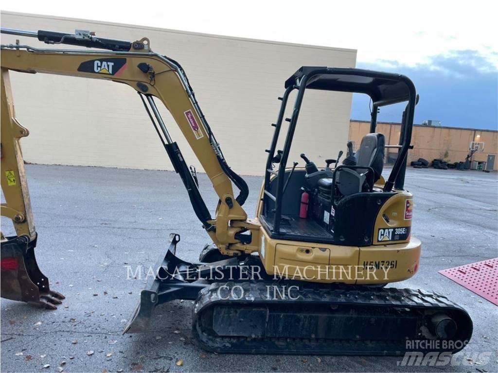 CAT 305E2CR Pásové rýpadlá