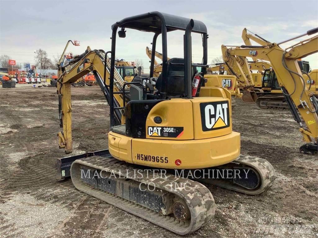 CAT 305E2CR Pásové rýpadlá