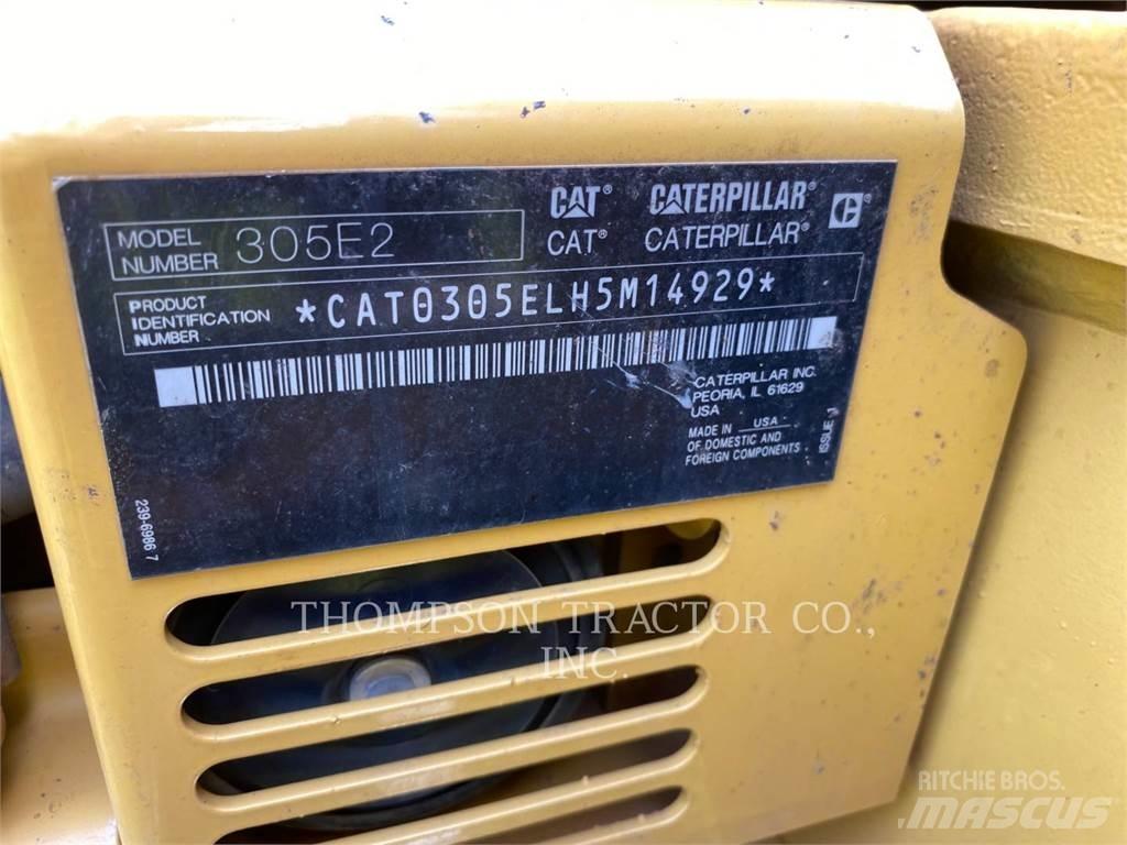 CAT 305E2CR Pásové rýpadlá