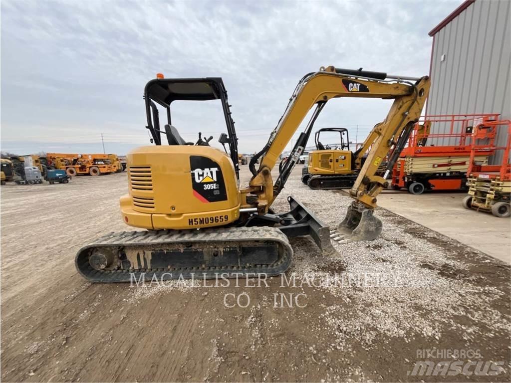 CAT 305E2CR Pásové rýpadlá