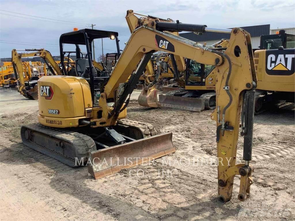 CAT 305E2CR Pásové rýpadlá