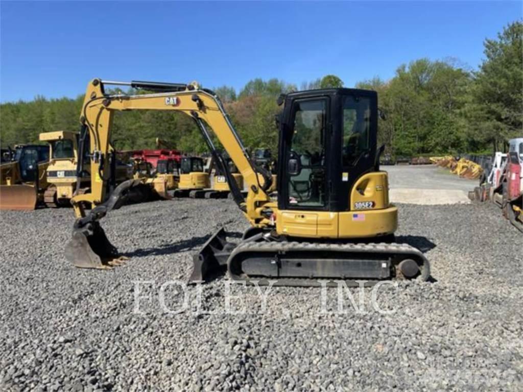 CAT 305E2CR Pásové rýpadlá
