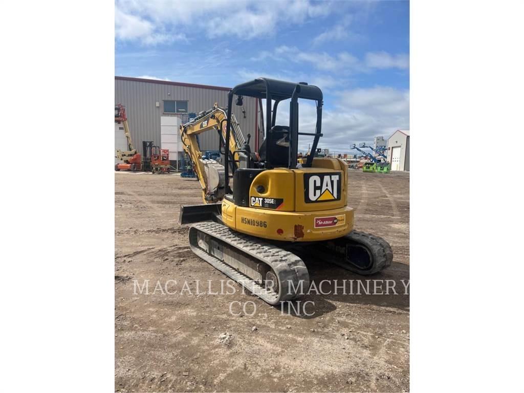 CAT 305E2CR Pásové rýpadlá