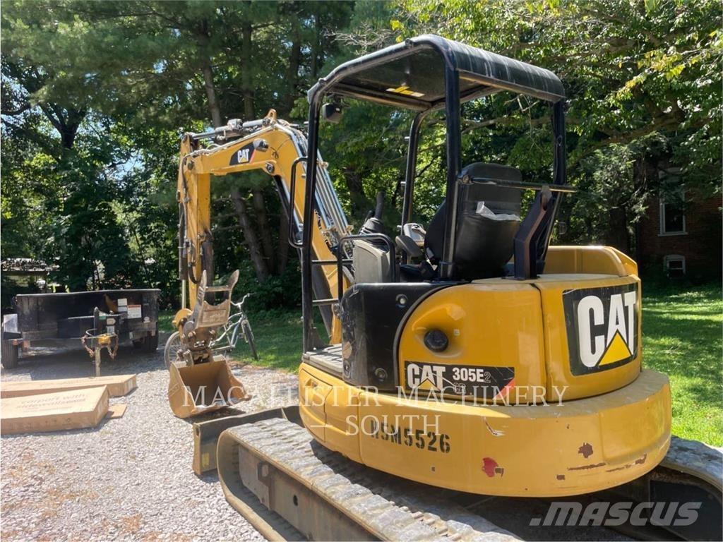 CAT 305E2CR Pásové rýpadlá