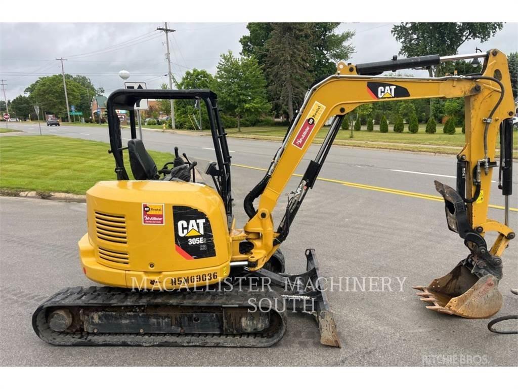 CAT 305E2CR Pásové rýpadlá
