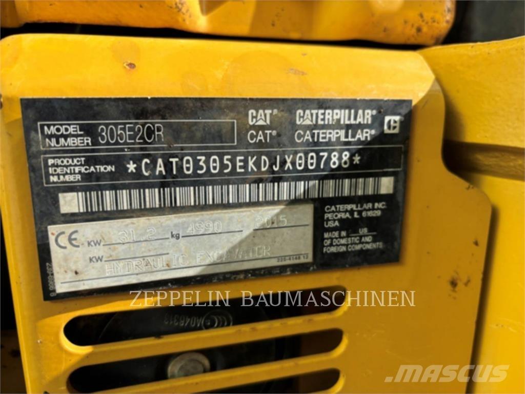 CAT 305ECR Pásové rýpadlá
